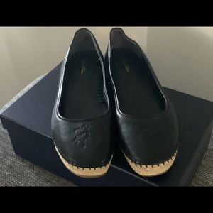 Leather espadrilles